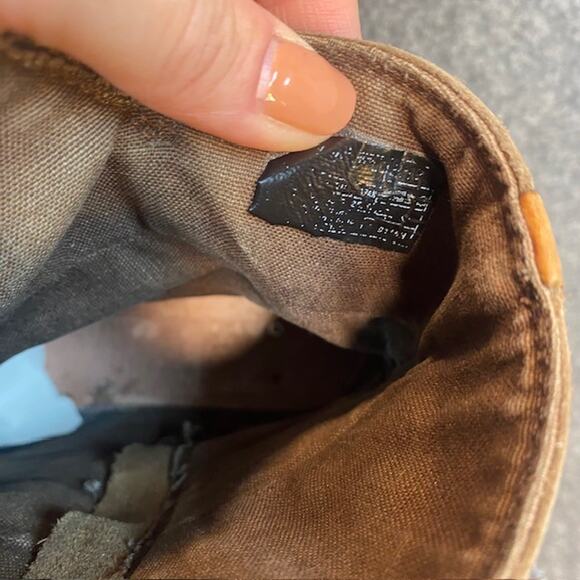 Teva De La Vina Waterproof Brown Leather Booties Womens Ankle Zip Size 9 - Picture 7 of 7